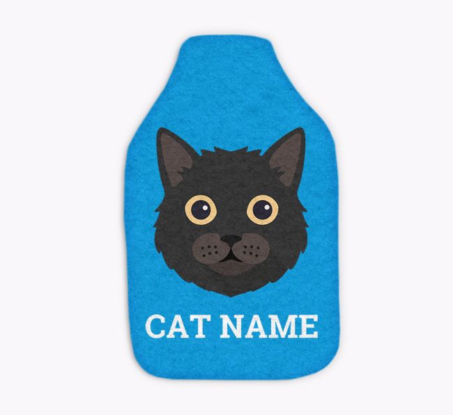 Name And Icon: Personalised {breedFullName} Hot Water Bottle